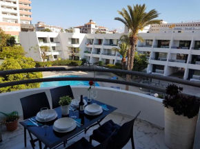 Apartment Casa Palmera only 150 meters to the beach, heated pool, wifi, SAT-TV, balcony with poolview